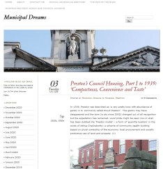 Blog article on Preston UK council housing